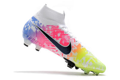 Men's Nike Mercurial Superfly 7 Elite FG Football Boots - Yellow/Pink/Blue