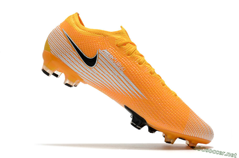 Men's Nike Mercurial Vapor 13 Elite FG Football Boots - Orange/White/Black 7
