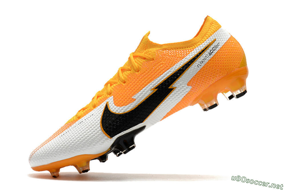 Men's Nike Mercurial Vapor 13 Elite FG Football Boots - Orange/White/Black 8