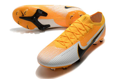 Men's Nike Mercurial Vapor 13 Elite FG Football Boots - Orange/White/Black