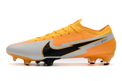Men's Nike Mercurial Vapor 13 Elite FG Football Boots - Orange/White/Black