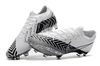 Men's Nike Mercurial Vapor 13 Elite FG Football Boots - Black/White/Blue
