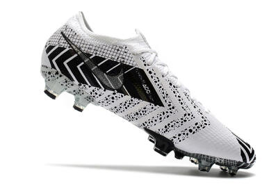 Men's Nike Mercurial Vapor 13 Elite FG Football Boots - Black/White/Blue