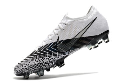 Men's Nike Mercurial Vapor 13 Elite FG Football Boots - Black/White/Blue