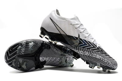Men's Nike Mercurial Vapor 13 Elite FG Football Boots - Black/White/Blue