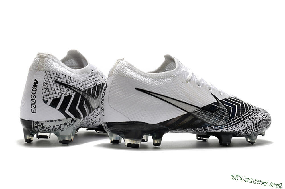 Men's Nike Mercurial Vapor 13 Elite FG Football Boots - Black/White/Blue 9