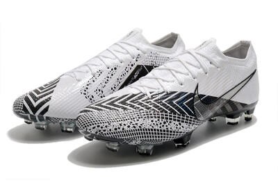 Men's Nike Mercurial Vapor 13 Elite FG Football Boots - Black/White/Blue