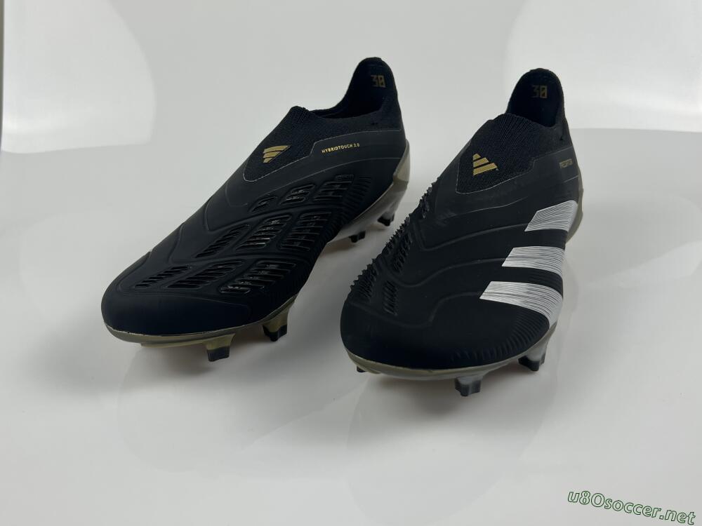 Men's Adidas Predator Accuracy+ FG Football Boots - Black/White/Gold