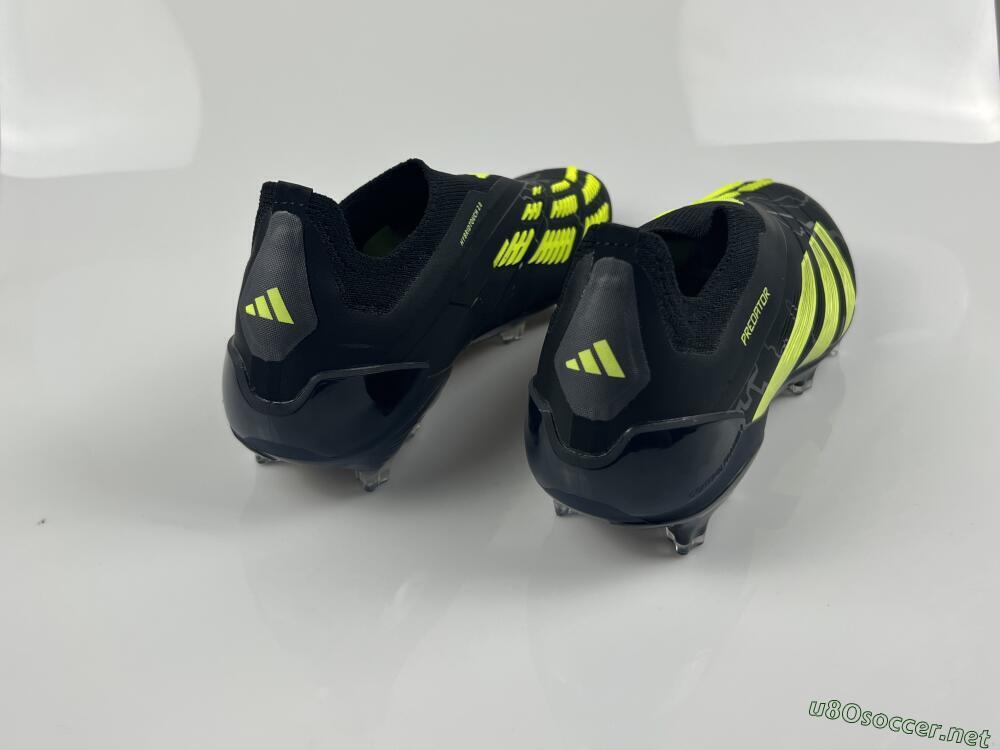 Men's Adidas Predator Accuracy+ FG Football Boots - Black/Yellow/Blue