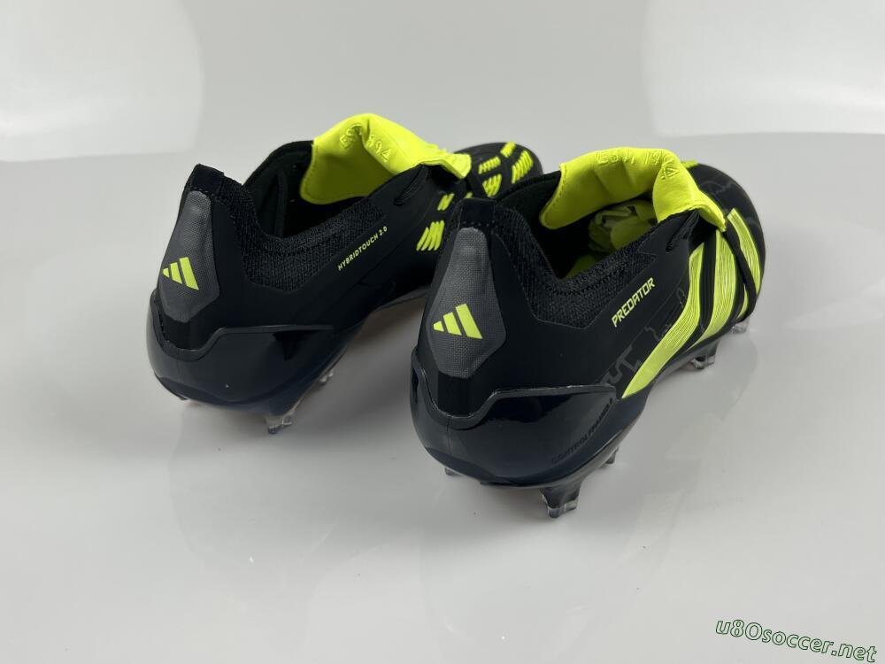 Unisex Adidas Predator Elite Foldover Tongue FG Football Boots - Black/Yellow/Blue