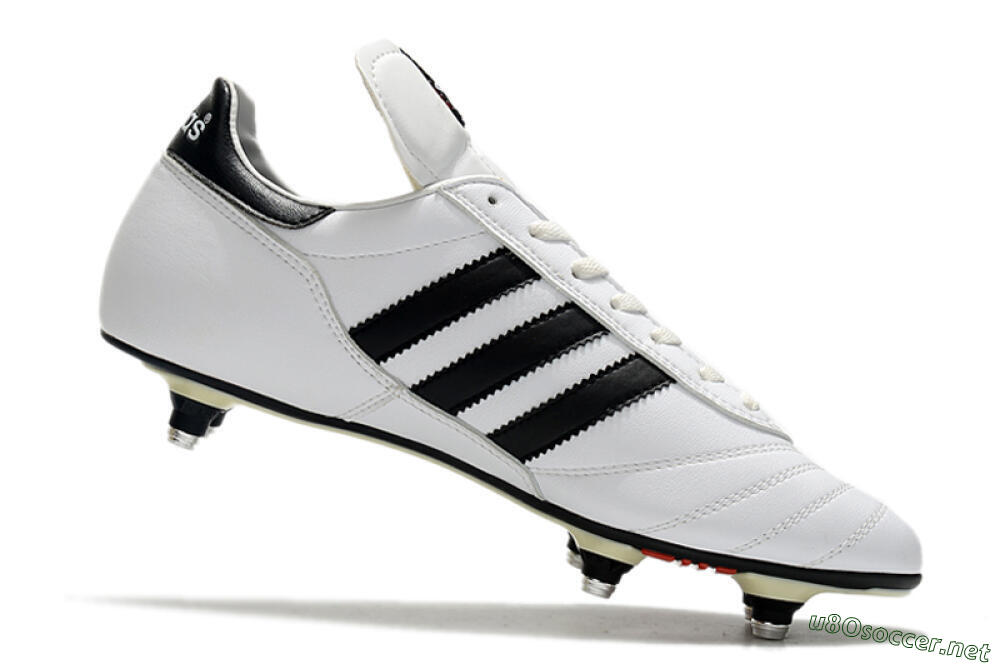 Men's Adidas Copa World Cup SG Football Boots - White/Black/Red 4