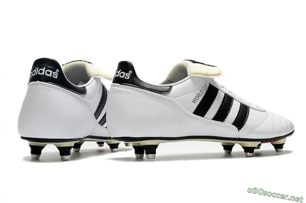 Men's Adidas Copa World Cup SG Football Boots - White/Black/Red 6