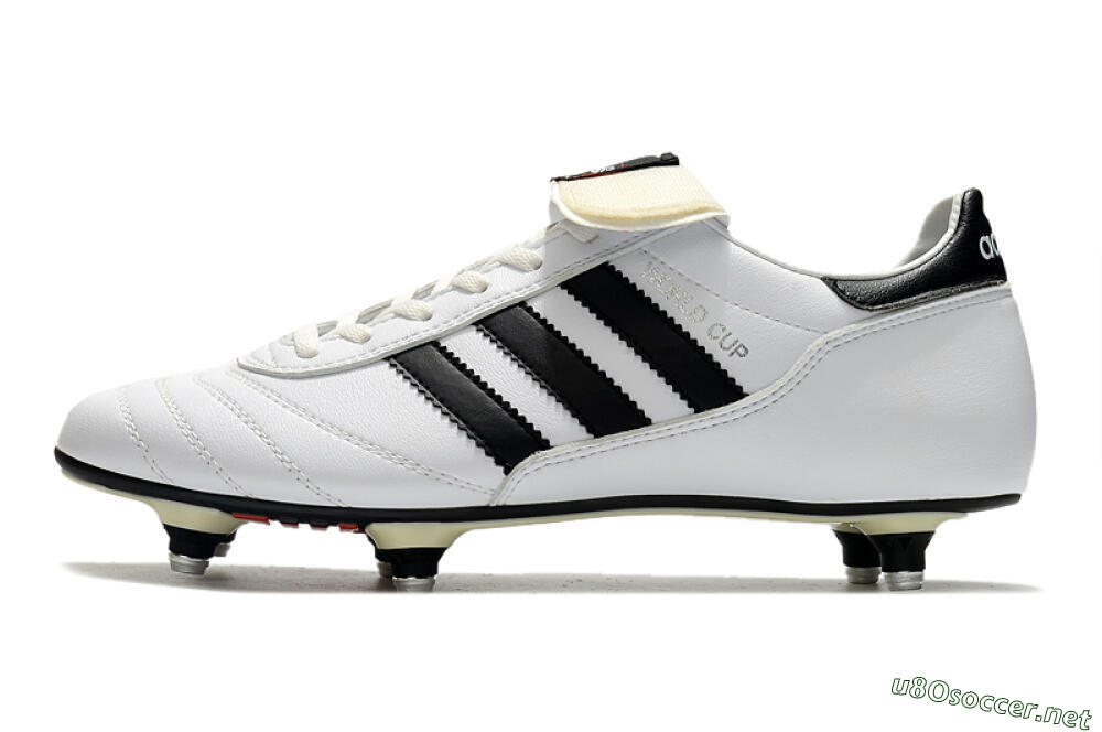 Men's Adidas Copa World Cup SG Football Boots - White/Black/Red 0