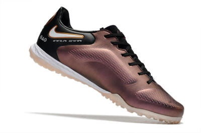 Men's Nike React Tiempo Legend 9 Pro TF Football Shoes - Gold/White/Black