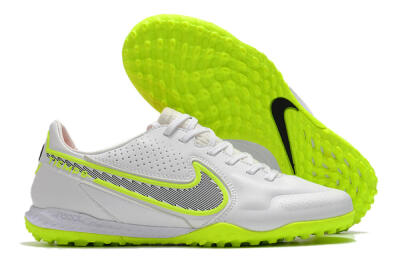 Men's Nike React Tiempo Legend 9 Pro TF Football Shoes - White/Yellow/Black