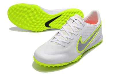 Men's Nike React Tiempo Legend 9 Pro TF Football Shoes - White/Yellow/Black