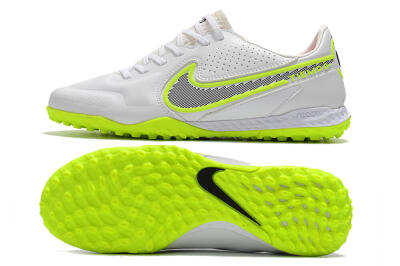 Men's Nike React Tiempo Legend 9 Pro TF Football Shoes - White/Yellow/Black