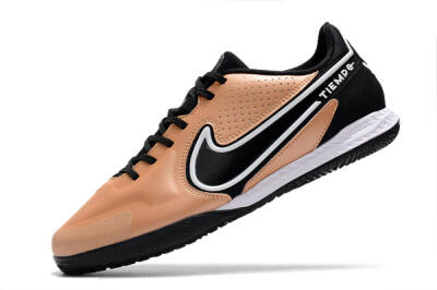Men's Nike React Tiempo Legend 9 Pro IC Football Shoes - Gold/Black/White