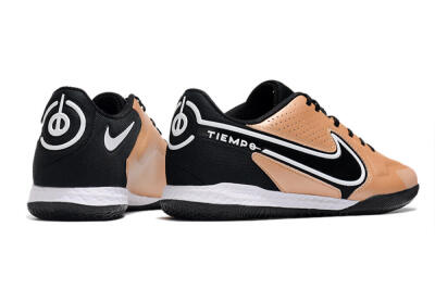 Men's Nike React Tiempo Legend 9 Pro IC Football Shoes - Gold/Black/White