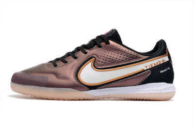 Men's Nike React Tiempo Legend 9 Pro IC Football Shoes - Gold/White/Black