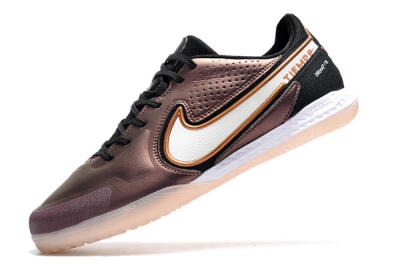 Men's Nike React Tiempo Legend 9 Pro IC Football Shoes - Gold/White/Black