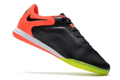 Men's Nike React Tiempo Legend 9 Pro IC Football Shoes - Black/Yellow/Red