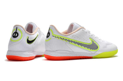 Men's Nike React Tiempo Legend 9 Pro IC Football Shoes - White/Black/Yellow/Red