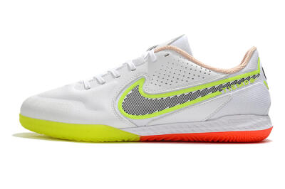 Men's Nike React Tiempo Legend 9 Pro IC Football Shoes - White/Black/Yellow/Red