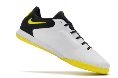 Men's Nike React Tiempo Legend 9 Pro IC Football Shoes - White/Yellow/Black