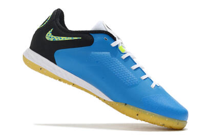 Men's Nike React Tiempo Legend 9 Pro IC Football Shoes - Blue/Yellow/Black