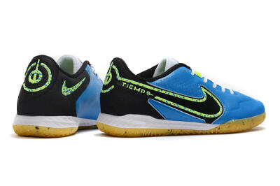 Men's Nike React Tiempo Legend 9 Pro IC Football Shoes - Blue/Yellow/Black