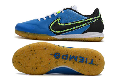 Men's Nike React Tiempo Legend 9 Pro IC Football Shoes - Blue/Yellow/Black