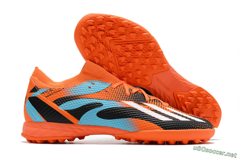 Men's Adidas X Speedportal.3 TF Football Shoes - Red/White/Black/Blue 2