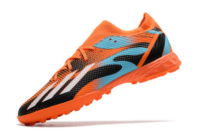Men's Adidas X Speedportal.3 TF Football Shoes - Red/White/Black/Blue