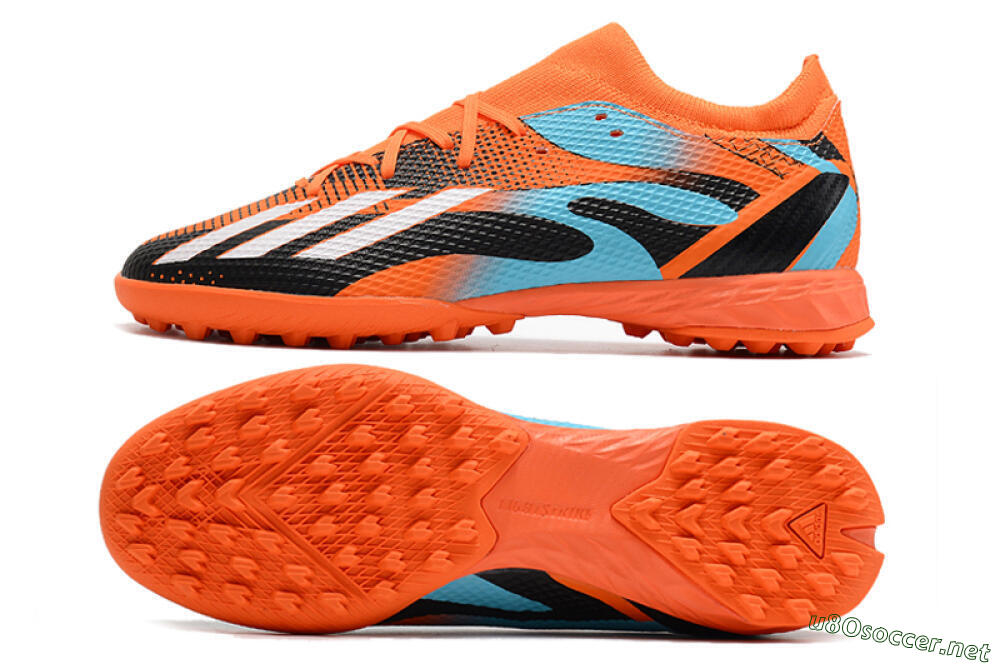 Men's Adidas X Speedportal.3 TF Football Shoes - Red/White/Black/Blue 1