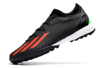 Men's Adidas X Speedportal.3 TF Football Shoes - Black/Red/White