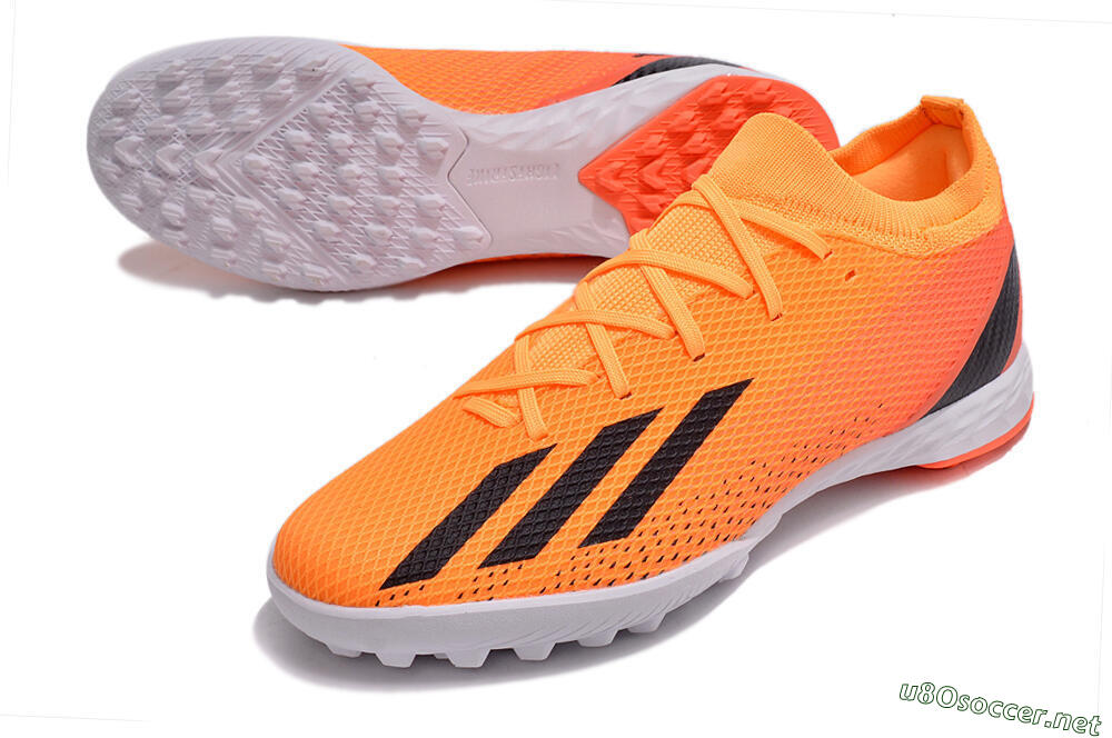 Men's Adidas X Speedportal.3 TF Football Shoes - Red/Black/White 3