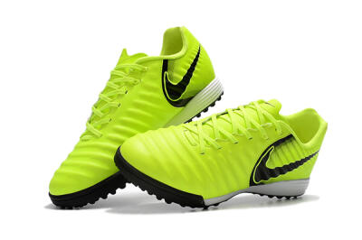 Men's Nike Tiempox Ligera IV TF Football Shoes - Yellow/Black/White