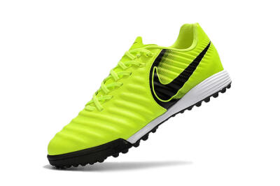 Men's Nike Tiempox Ligera IV TF Football Shoes - Yellow/Black/White