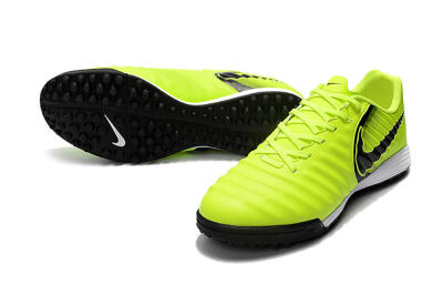 Men's Nike Tiempox Ligera IV TF Football Shoes - Yellow/Black/White