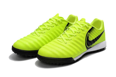 Men's Nike Tiempox Ligera IV TF Football Shoes - Yellow/Black/White