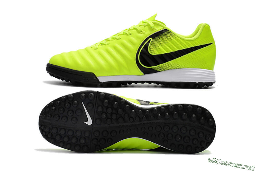 Men's Nike Tiempox Ligera IV TF Football Shoes - Yellow/Black/White 1