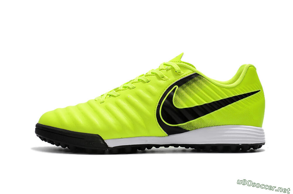 Men's Nike Tiempox Ligera IV TF Football Shoes - Yellow/Black/White 0
