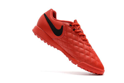 Men's Nike Tiempox Finale 10R TF Football Shoes - Red/Black