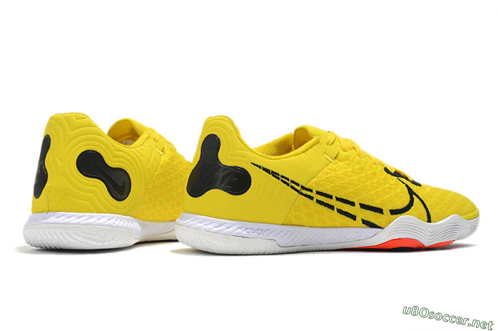 Men's Nike React Gato IC Football Shoes - Yellow/Black/White 6