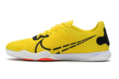 Men's Nike React Gato IC Football Shoes - Yellow/Black/White