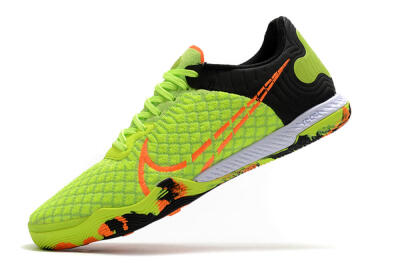 Men's Nike React Gato IC Football Shoes - Yellow/Red/Black