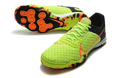 Men's Nike React Gato IC Football Shoes - Yellow/Red/Black