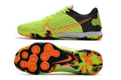 Men's Nike React Gato IC Football Shoes - Yellow/Red/Black