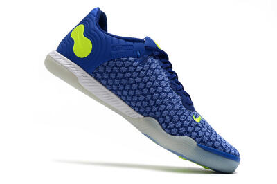 Men's Nike React Gato IC Football Shoes - Blue/Yellow/White